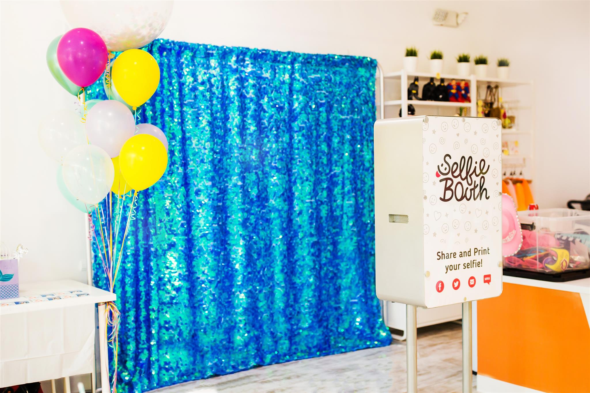 Selfie Booth Setup